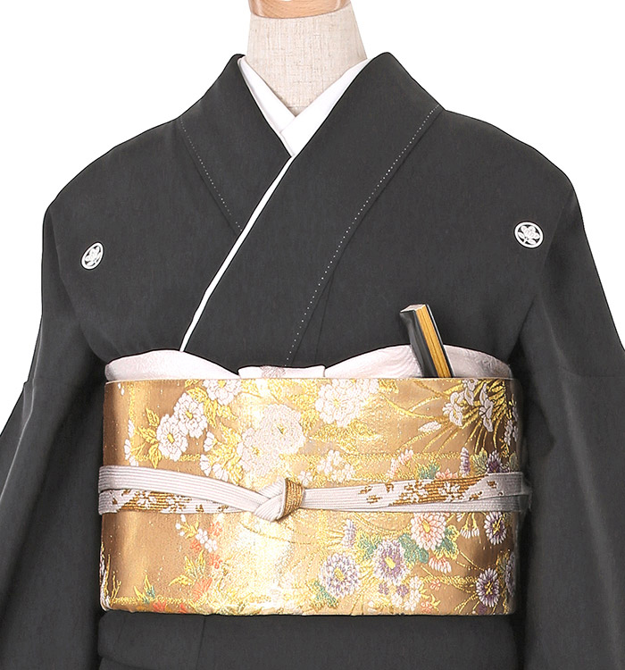 【かんざし付】法隆寺 黒留袖 No.CA-0559-Mサイズ_02
