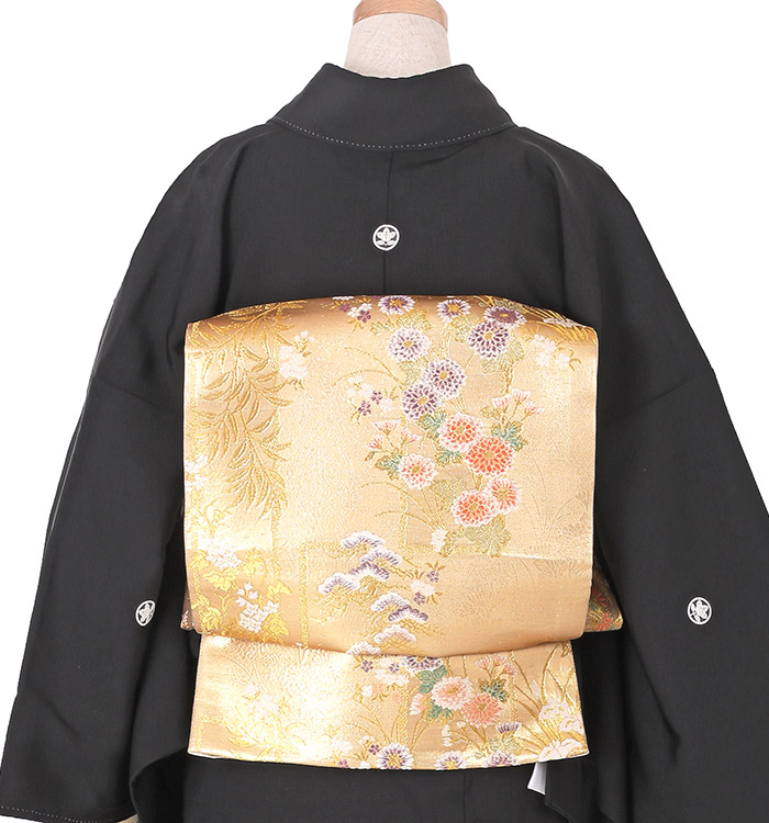 【かんざし付】法隆寺 黒留袖 No.CA-0559-Mサイズ_03