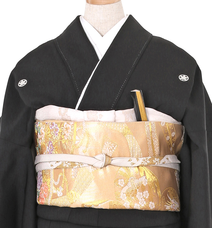 三番叟 黒留袖 No.CA-0568-Mサイズのレンタル｜きもの365