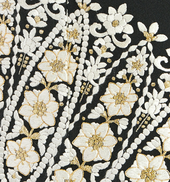 総刺繍 黒留袖 No.CA-0569-Mサイズのレンタル｜きもの365