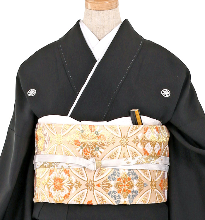 【かんざし付】友禅 黒留袖 No.CA-0601-Mサイズ_02
