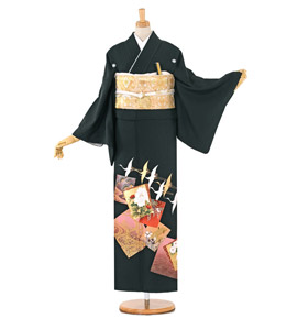黒留袖 No.CA-0878-Mサイズのレンタル｜きもの365