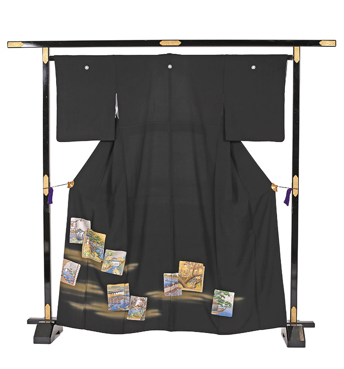 名所江戸百景 黒留袖 No.CA-0676-Sサイズ_03