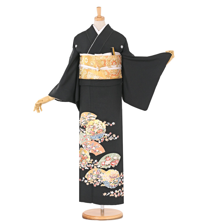 黒留袖 No.CA-0698-ワイド-MOサイズ