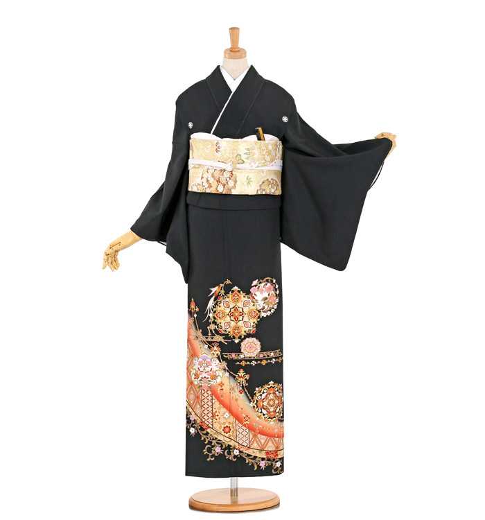 黒留袖 No.CA-0703-ワイド-MOサイズ