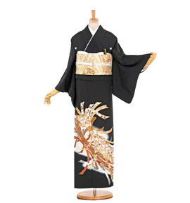 黒留袖 No.CA-0707-ワイド-SOサイズ