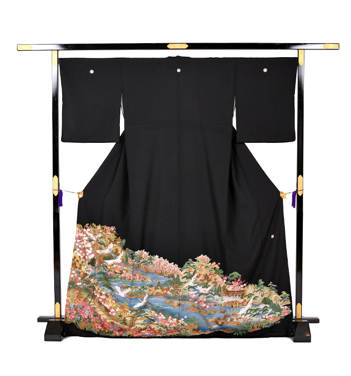 刺繍 黒留袖 No.CA-0742-Mサイズ_03