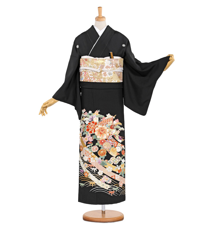 京友禅 黒留袖 No.CA-0771-Sサイズ