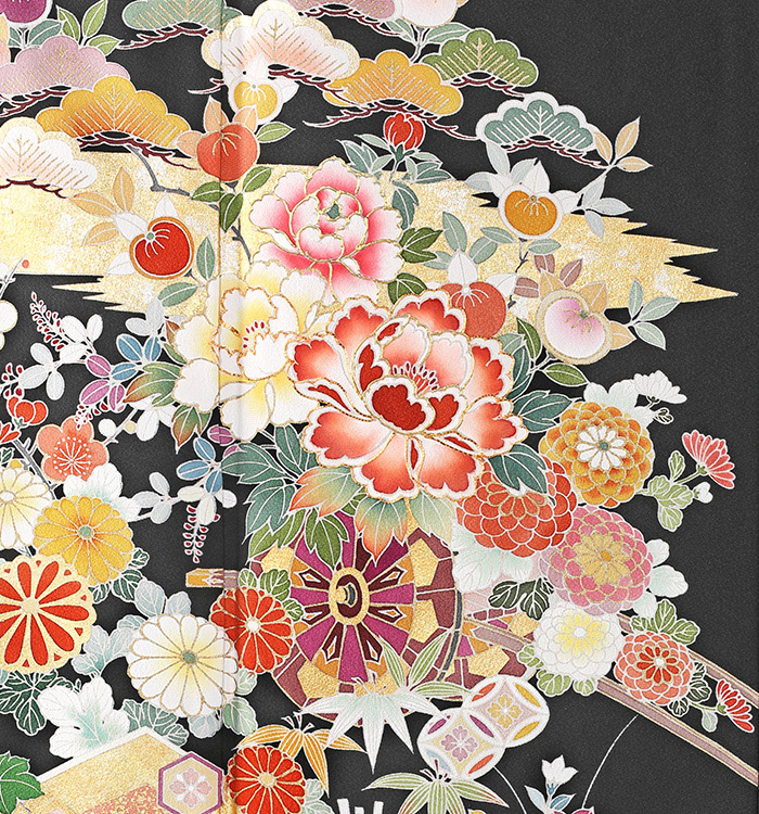 京友禅 黒留袖 No.CA-0777-Mサイズ_05