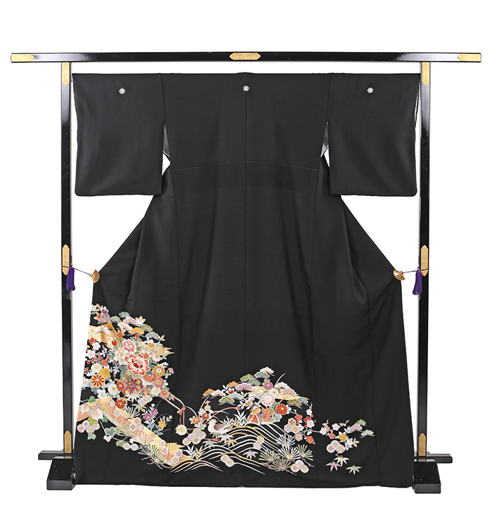 京友禅 黒留袖 No.CA-0777-Mサイズ_03