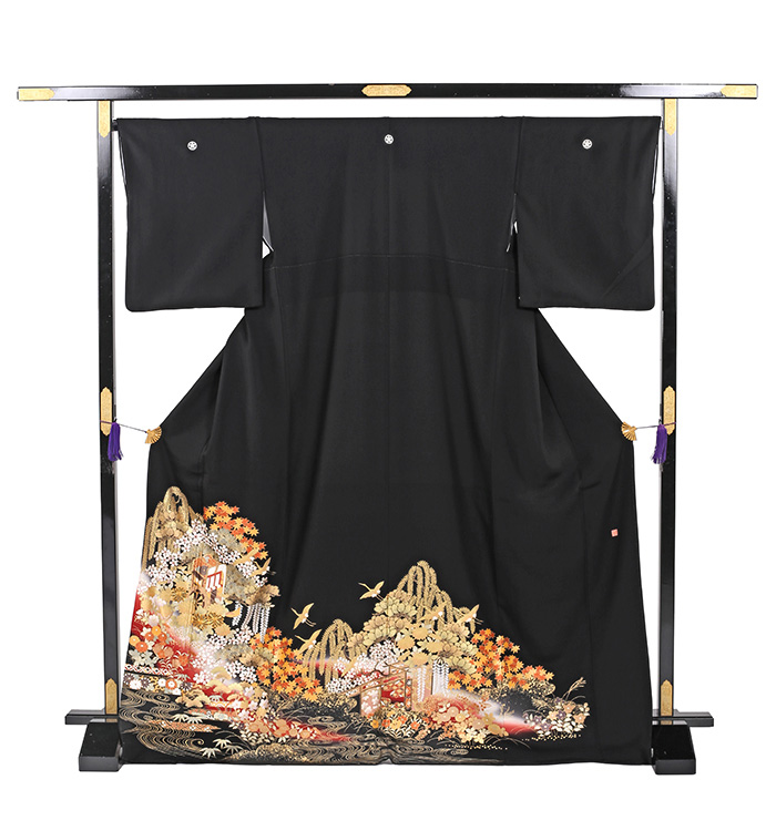 関芳 黒留袖 No.CA-0785-Mサイズ_03