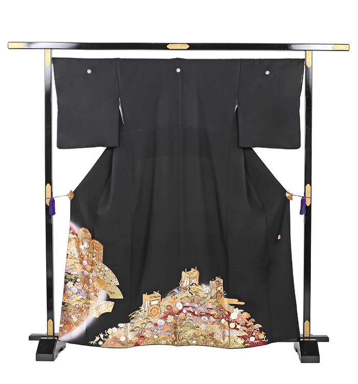 桂由美 黒留袖 No.CA-0793-Sサイズ_03