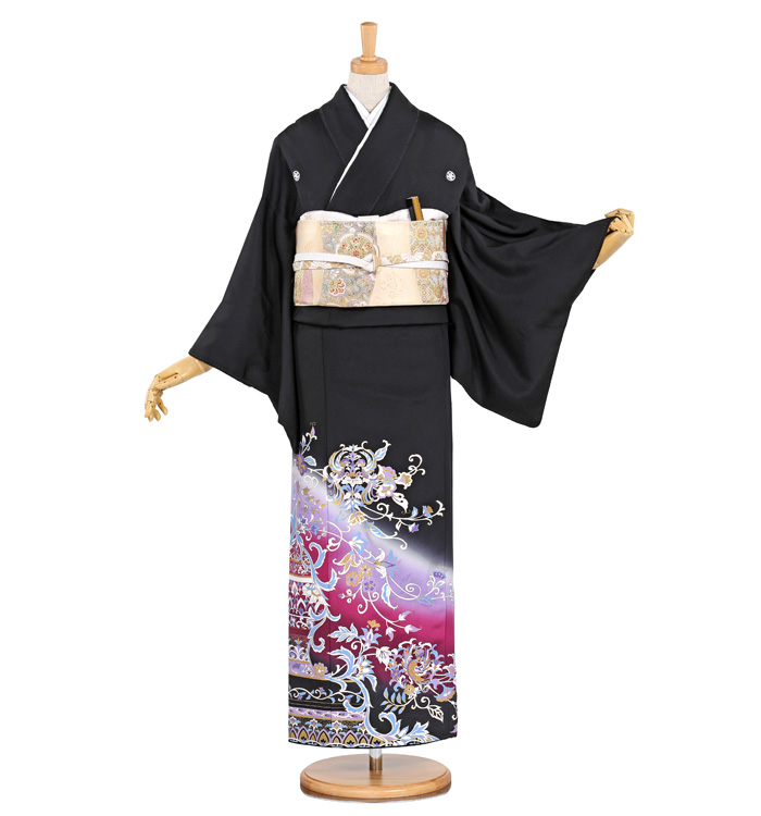 かんざし付】黒留袖 No.CA-0803-Mサイズのレンタル｜きもの365