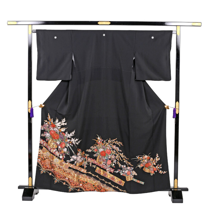 【かんざし付】黒留袖 No.CA-0806-Mサイズ_04