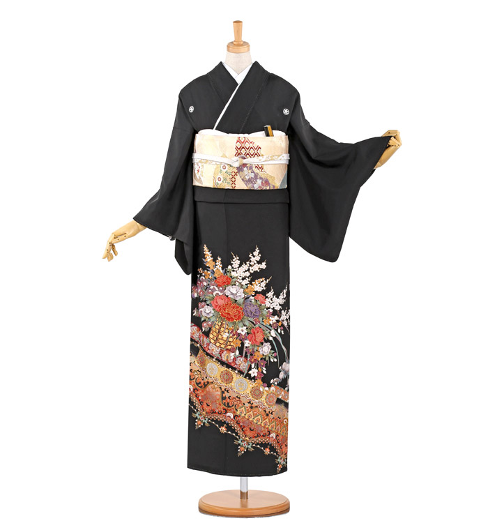 【かんざし付】黒留袖 No.CA-0806-Mサイズ