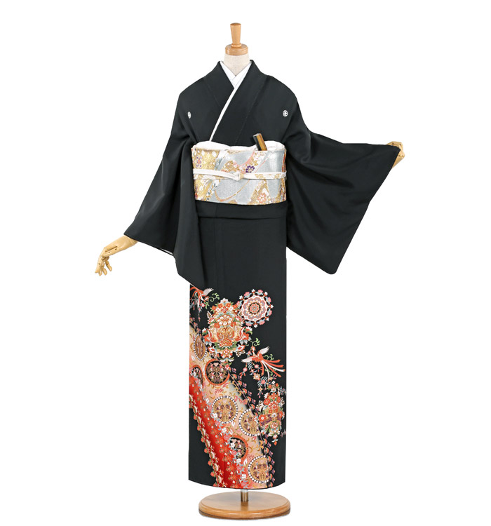 黒留袖 No.CA-0822-ワイド-LOサイズ
