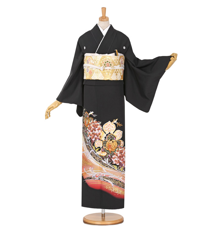 黒留袖 No.CA-0881-ワイド-LOサイズ