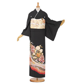 黒留袖 No.CA-0882-ワイド-MOサイズ