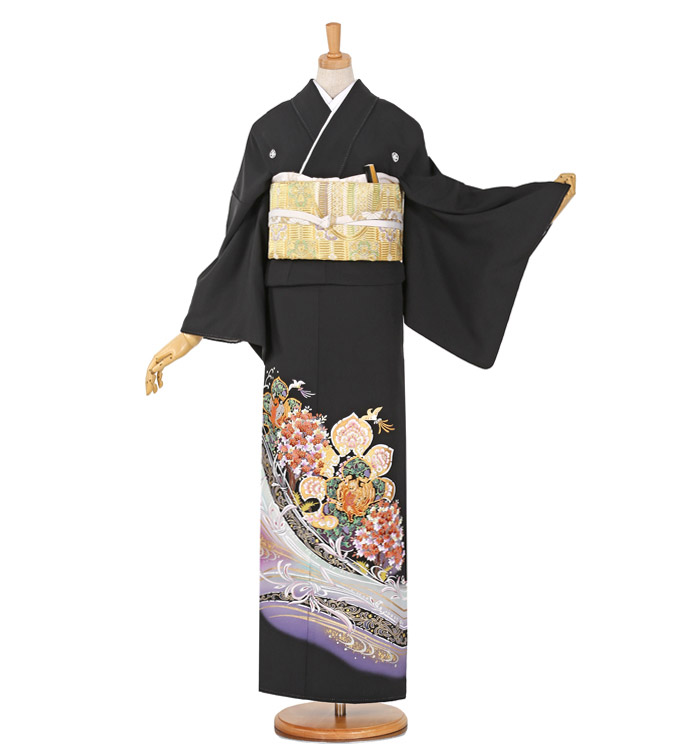 黒留袖 No.CA-0884-トール-LLサイズ