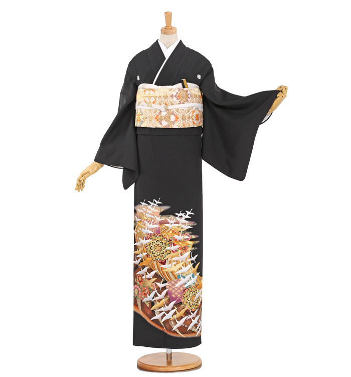 黒留袖 No.CA-0907-ワイド-LOサイズ