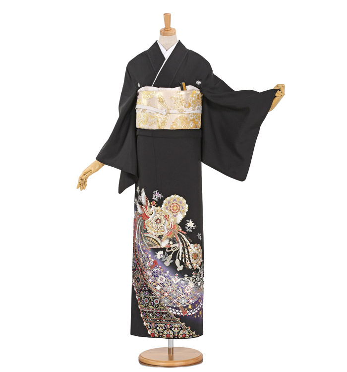 黒留袖 No.CA-0921-ワイド-MOサイズ