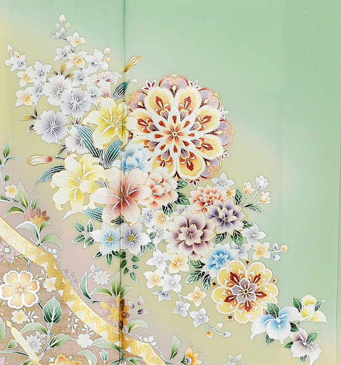 61)色留袖