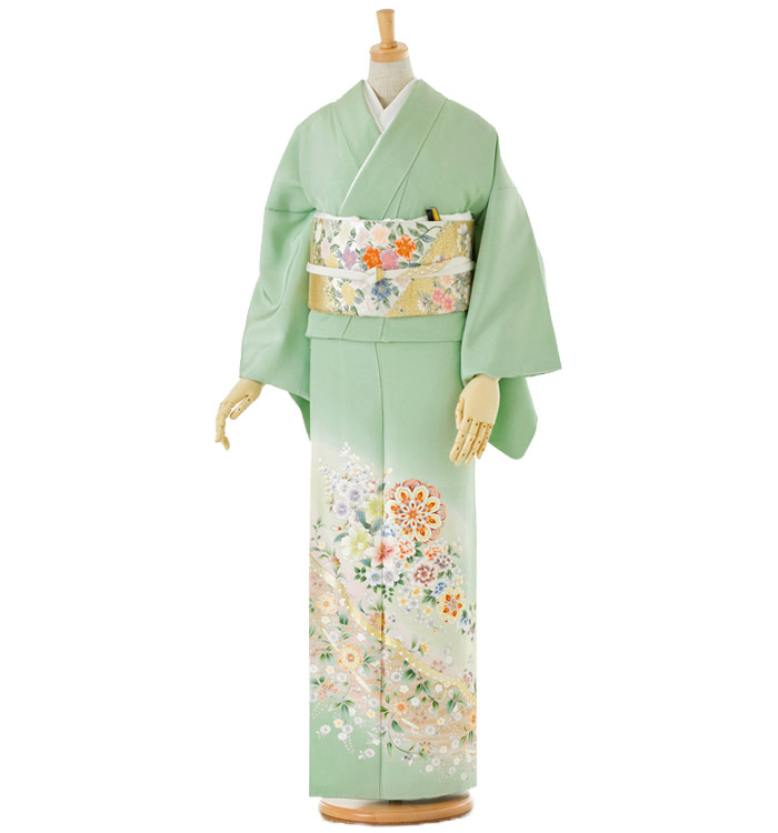 61)色留袖