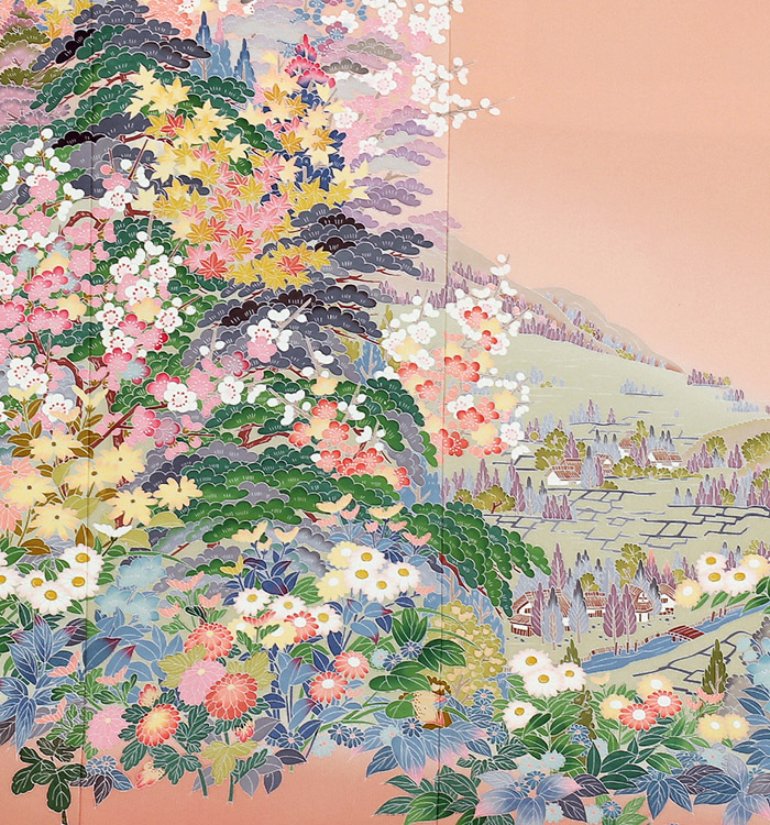 友禅 色留袖 No.DA-0090-Mサイズ_05