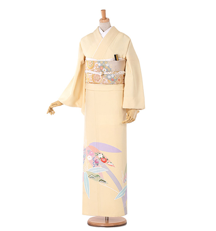 手描友禅作家 色留袖 No.DA-0172-トール-LLサイズ