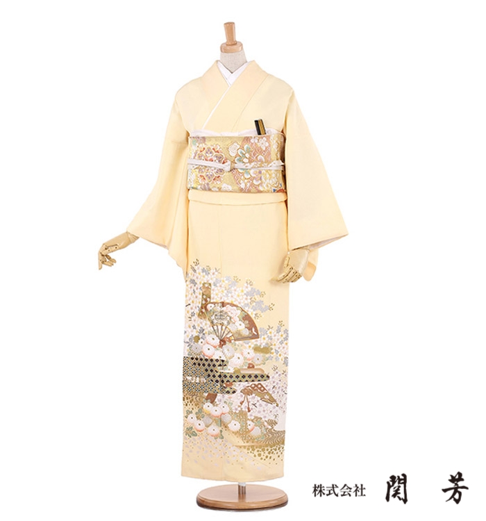 関芳 色留袖 No.DA-0214-Mサイズ