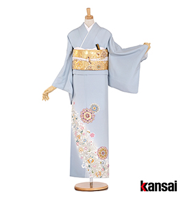 Kansai 色留袖 No.DA-0374-Mサイズ