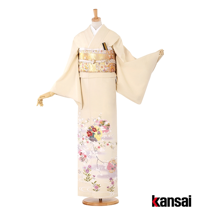 Kansai 色留袖 No.DA-0375-Lサイズ