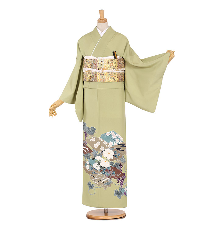 手描友禅作家 色留袖 No.DA-0467-Mサイズ