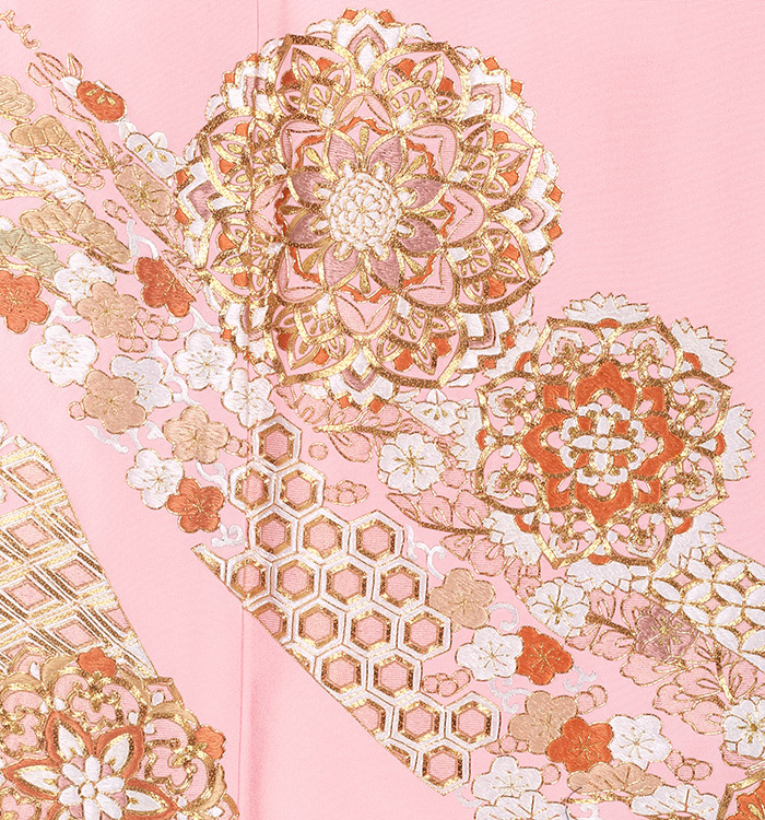 総刺繍 色留袖 No.DA-0571-Mサイズのレンタル｜きもの365