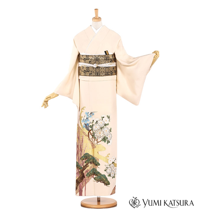 桂由美 色留袖 No.DA-0605-Lサイズ