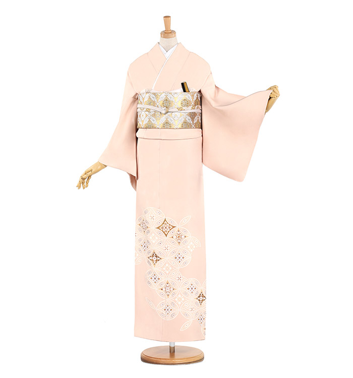 【kimono love】留袖 2点セット　t-097 t-062 桂由美 色留袖レンタル 五つ紋 結婚式 豪華 人気 着物レンタル