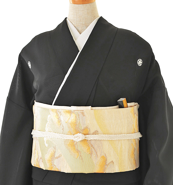 夏黒留袖 No.CB-0170-Mサイズ_01
