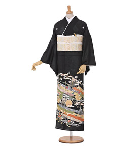 夏黒留袖 No.CB-0272-Mサイズ