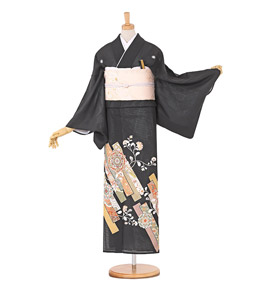 夏黒留袖 No.CB-0658-Mサイズ