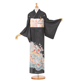 夏黒留袖 No.CB-0729-Mサイズ