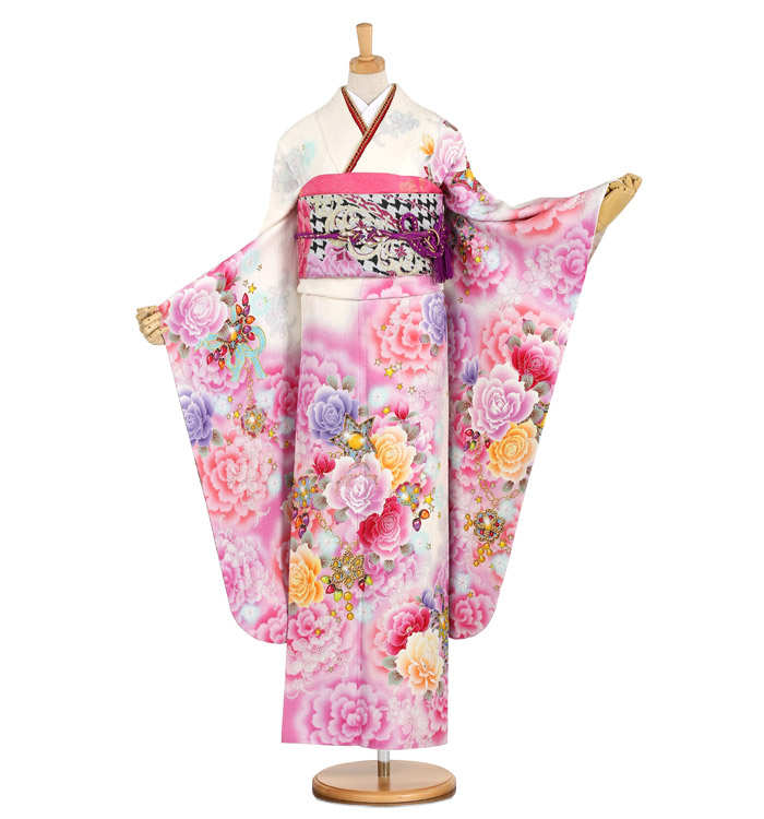 桜井莉菜 振袖 No.EA-0095-Mサイズのレンタル｜きもの365