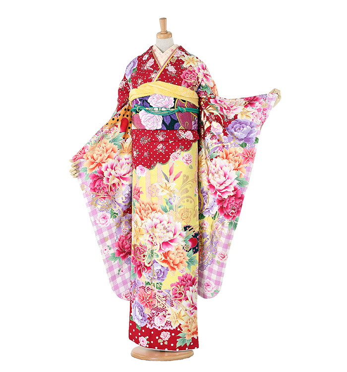 振袖（専用襦袢付）No.EA-0288-Lサイズ