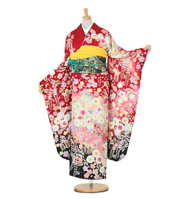 辻が花 振袖 No.EA-0538-Mサイズ