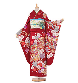 赤の振袖(成人式)で人気・おすすめ商品｜着物レンタル・通販【きもの