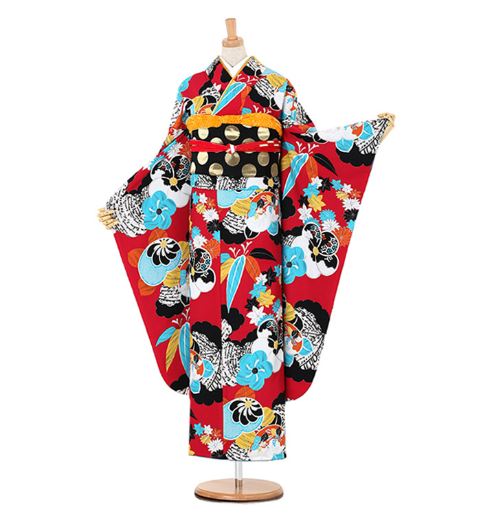 ぽぽ  振袖 No.EE-0696-Mサイズのレンタル｜きもの365