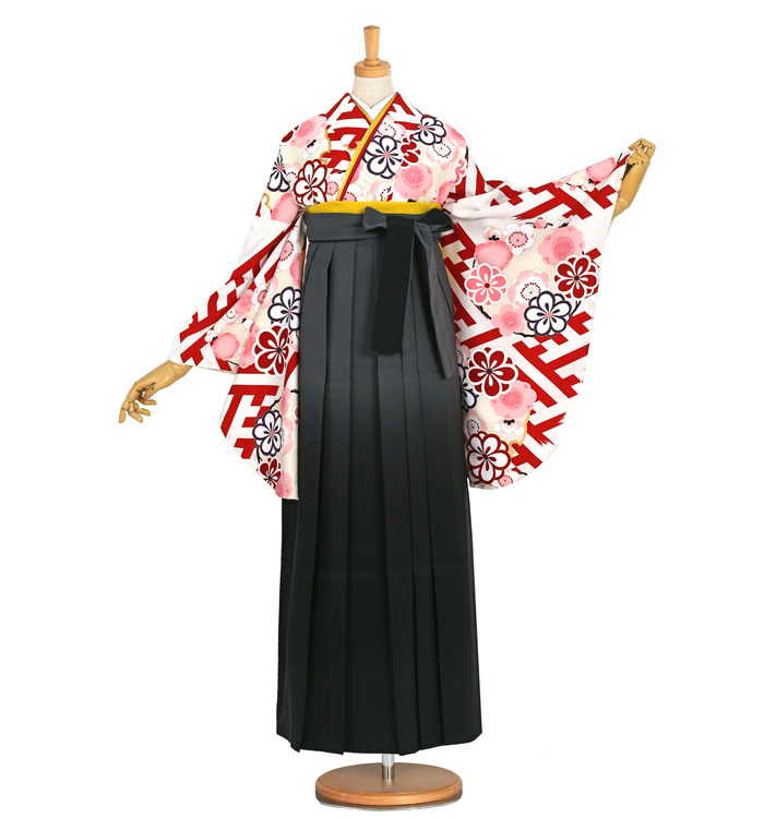 momopri 卒業袴 No.FE-0144-トール-3Lサイズのレンタル｜きもの