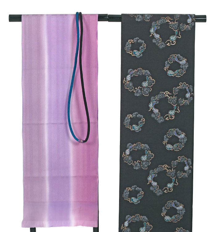 絞り染め作家 小紋 No.IA-0053-Mサイズ_04