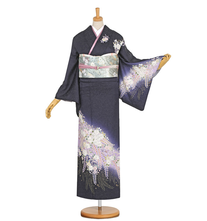 桐屋辻が花 訪問着 No.AA-1661-Mサイズ