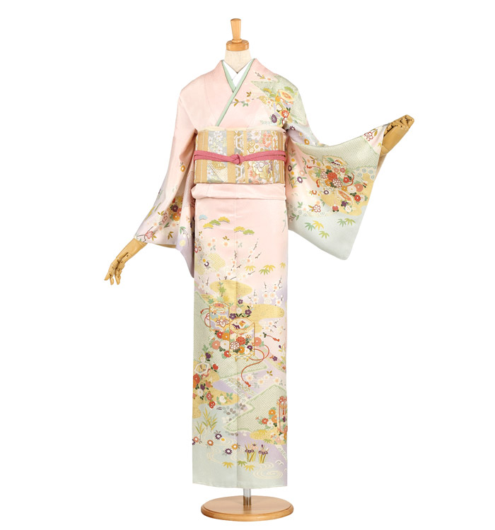 【帯・逸品】訪問着 No.AA-1735-ワイド-LOサイズ
