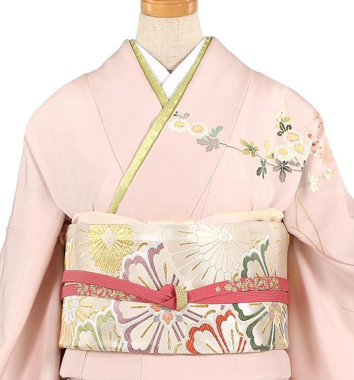 帯・逸品】手描友禅作家 訪問着 No.AA-1748-Lサイズのレンタル｜きもの